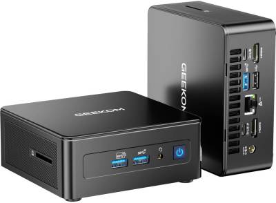 Десктоп GEEKOM IT15 AI Mini PC / Ultra9 285H, 32, 1TB, Arc 140T G GMIT15U9285H-321-EU