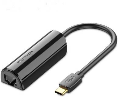 Сетевой адаптер Vention USB-C to RJ45 Ethernet 100Mbps CFABB