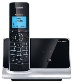 Радиотелефон TEXET TX-D8600A (black/decor)