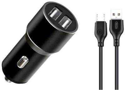 Зарядные устройства XO TZ09 2.4A/2 USB + cable microUSB Black XO-TZ09M-BK