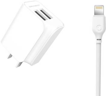 Зарядные устройства XO L35D 2USB / 2.1А + Lightning white XO-L35-LGHT
