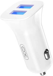 Зарядные устройства XO CC31 2.4A/2 USB White XO-СC31-WH