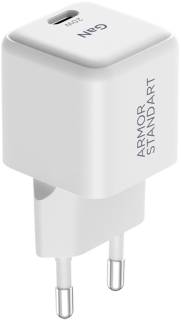 Зарядные устройства Armorstandart AR373 20W GaN Type-C White ARM77569