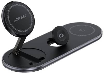 Зарядные устройства ACEFAST Wireless QI 3in1 15W E19 Qi2 6974316283096
