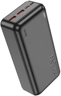 Дополнительные внешние аккумуляторы HOCO 30000mAh Astute 22.5W PD QC Black J101B / 714732
