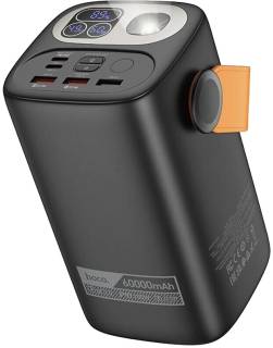 Павербанк HOCO 60000mAh Astrum PD/100W, QC/3.0, LED lamp, Black DB160 / 714724