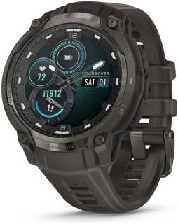 SmartWatch Garmin Instinct Crossover AMOLED, Charcoal Grey/Charcoal 010-03398-00