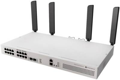 Сетевой коммутатор Mikrotik CRS418-8P-8G-2S+5axQ2axQ-RM