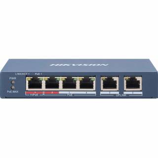 Сетевой коммутатор HIKVISION DS-3E0106HP-E