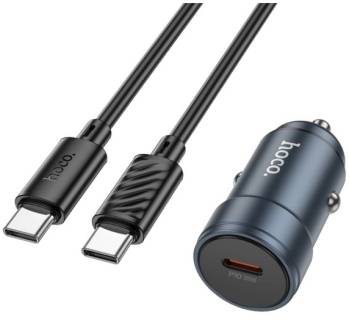 Зарядные устройства HOCO HOCO Z57 Glorious single-port USB-C PD30W + cable 6942007633086