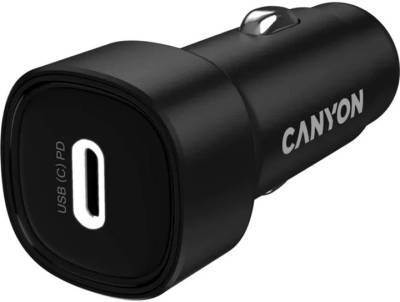 Зарядные устройства Canyon USB-C PD30W black CNE-CCABR2C