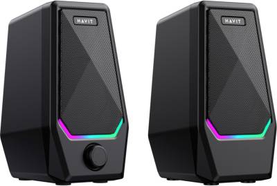 Акустика HAVIT SK768 USB RGB Black 6939119042585