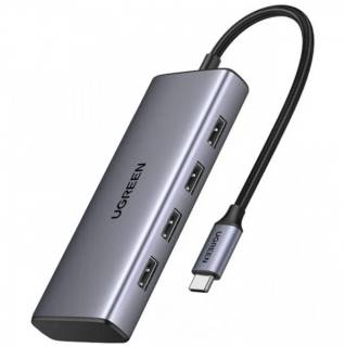Разветвитель Ugreen Dock CM498 USB 3.0 Type-C -> 1хUSB-A 3.0/3хUSB-A 2 35897