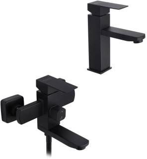 Смесители Kroner Edelstahl Kubus-SCH010 + змішувач Edelstahl Kubus- CVS30160