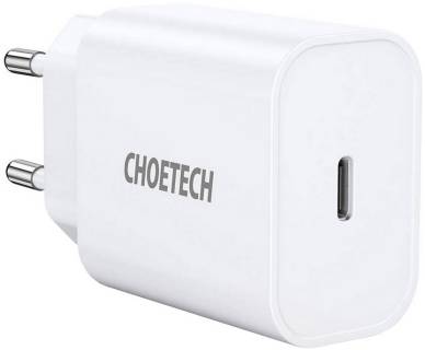 Зарядные устройства Choetech USB-C PD20W white Q5004-V5