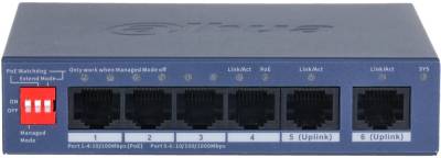 Коммутатор Dahua DH-CS4006-4ET2GT-36 PoE