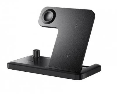 Зарядные устройства ESSAGER 4-in-1 wireless charger 15W foldable desktop black EWXZM-JC01-Z
