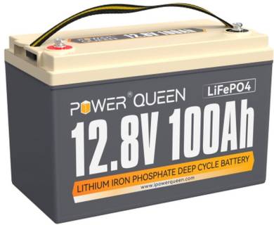 Аккумуляторная батарея Power Queen 12.8V 100Ah PowerQueen-128V100Ah-H19