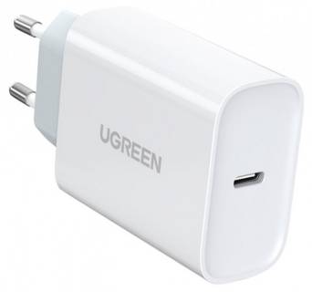 Зарядные устройства Ugreen USB-C PD30W CD127 white 70161