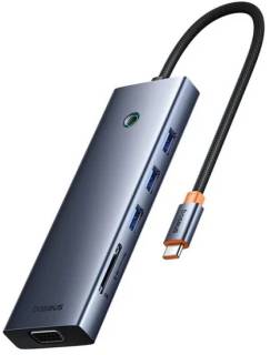 Разветвитель Baseus USB-C 10-in-1 HDMI 4K60Hz + VGA + 3xUSB 3.0 + PD + B0005280C811-00
