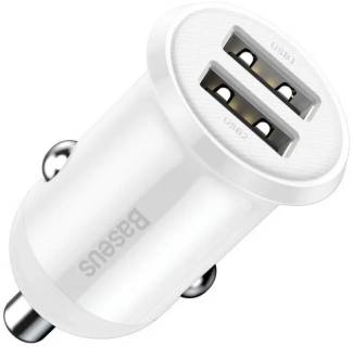 Зарядные устройства Baseus 2xUSB 24W Grain Pro CCALLP-02