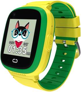 SmartWatch Canyon Sunny KW-48 Video 4G GPS Games Music Yellow/Green CNE-KW48YG