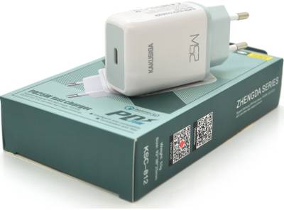 Зарядные устройства Kakusiga USB-C PD25W white KSC-812-Zhengda