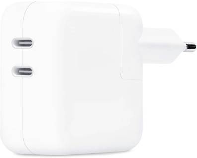 Зарядные устройства Apple 35W Dual USB-C Power Adapter Model A2676 MW2K3ZM/A