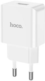 Зарядные устройства HOCO C106A Leisure USB 10.5W White 6931474783882