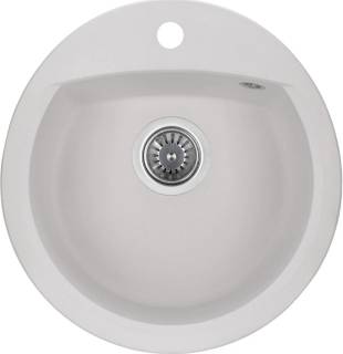 Мойки GRANADO RONDA white з сифоном (470*490mm.) gr2205