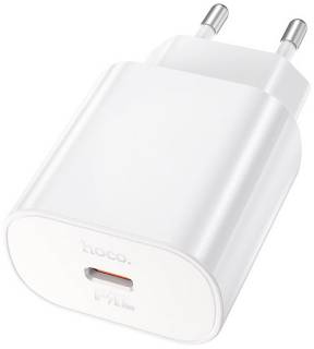 Зарядные устройства HOCO N22 Jetta USB-C PD25W White 6931474760067