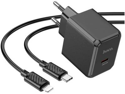 Зарядные устройства HOCO CS13A Ocean USB-C PD20W + cable USB-C to Lightning 6942007603829