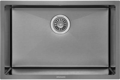 Мойки GRANADO Under top L STEEL S201 black GS09201B