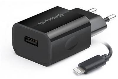 Зарядные устройства REAL-EL CH-217 black EL123160016