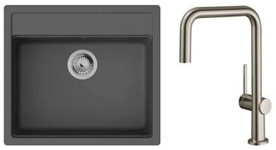 Мойка Hansgrohe S520-F510 + зміш. Talis M54 43359800