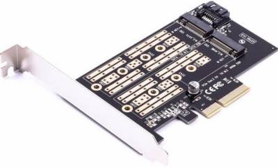 Аксессуар AgeStar PCIe 3.0 X2 for SSD M.2 NVMe AS-MC02