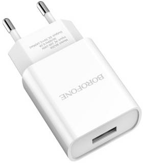 Зарядные устройства BOROFONE BA20A Sharp USB 10.5W White 6931474700681