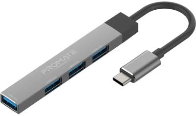 Разветвитель Promate USB-C 4-in-1 порти Promate litehub-4.grey