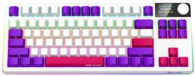 Клавиатура Lorgar KBP70TKLW Wireless TKL Mechanical Pro UA White LRG-KBP70TKLW-WH-US