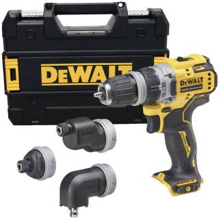 Шуруповерты DeWALT XR Li-Ion 12 В зі змінними насадками, 57.5 Нм, TST DCD703NT