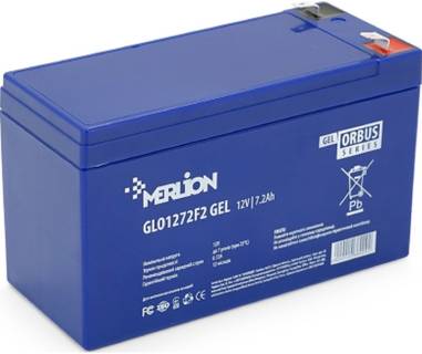 Аккумуляторная батарея Merlion GLO 12V 7.2Ah GEL GLO1272F2 GEL