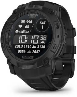 SmartWatch Garmin Instinct 3, Tactical, Solar, 50mm, Black,GPS смарт 010-02935-50