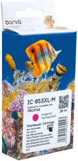 Картридж BARVA HP 953XL (F6U13AE/F6U17AE) 1600 c, Magenta IC-953XL-M