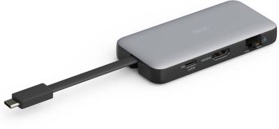 Разветвитель Digitus USB-C > HDMI/2xUSB-A/USB-C/SD/MicroSD/RJ54 DA-70914