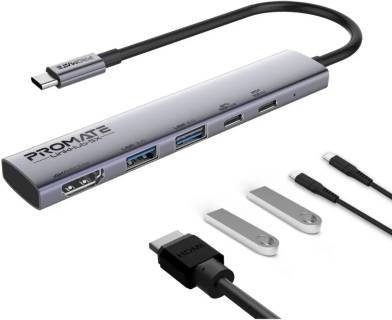 Разветвитель Promate USB Hub 5 ports linkhub-5x