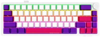 Клавиатура Lorgar KBP70MW Pro RGB Wireless/Bluetooth/USB UA  White LRG-KBP70MW-WH-US