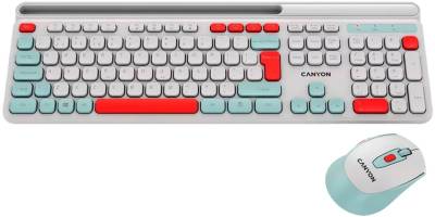 Набор Canyon HSET-W5 Wireless UA White CNS-HSETW5WT
