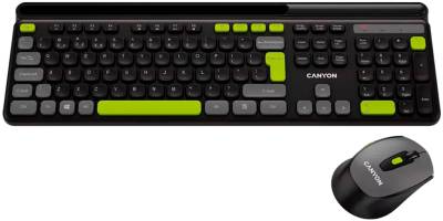 Набор Canyon HSET-W5 Wireless UA Black CNS-HSETW5BK