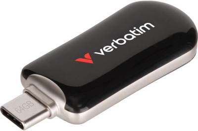 Флеш-память USB Verbatim 128GB Plectra Black USB-C 30225