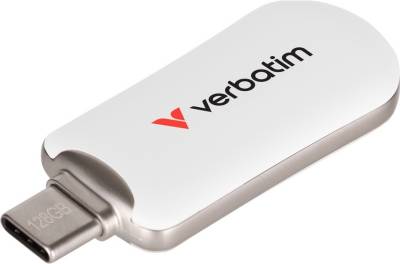 Флешка Verbatim 64GB Plectra White USB-C 30228